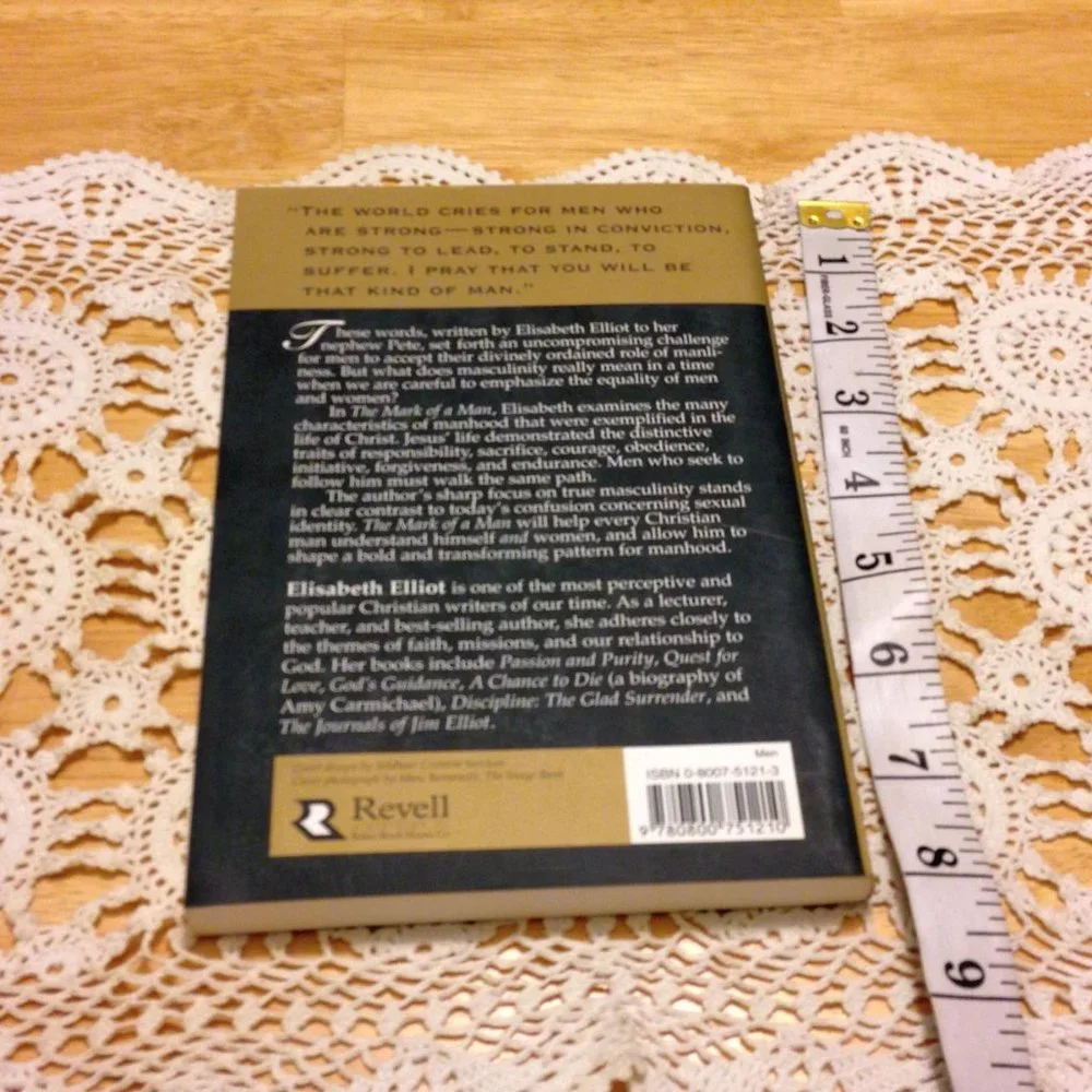 Book Sale! 3 for $10! Christian Living -  The Mark of a Man